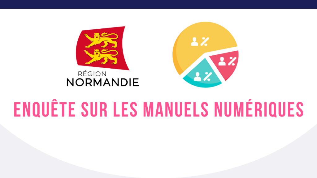 Région Normandie, Enquête sur les manuels numériques